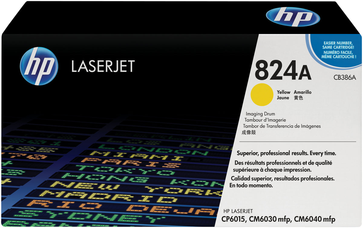 HP 824A Yellow LaserJet Image Drum cartucho de tóner 1 pieza(s) (2)