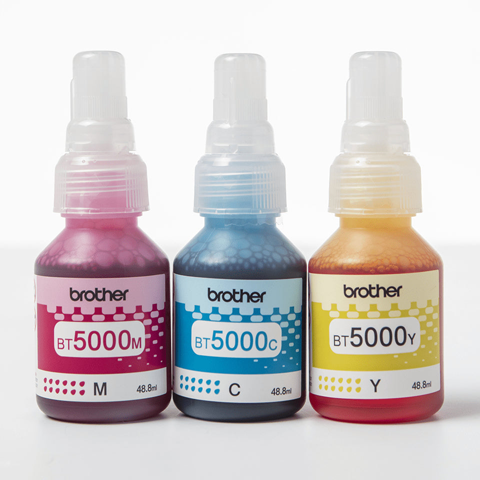 Brother BT5000CLVAL cartucho de tinta 3 pieza(s) Original Cian, Magenta, Amarillo (5)