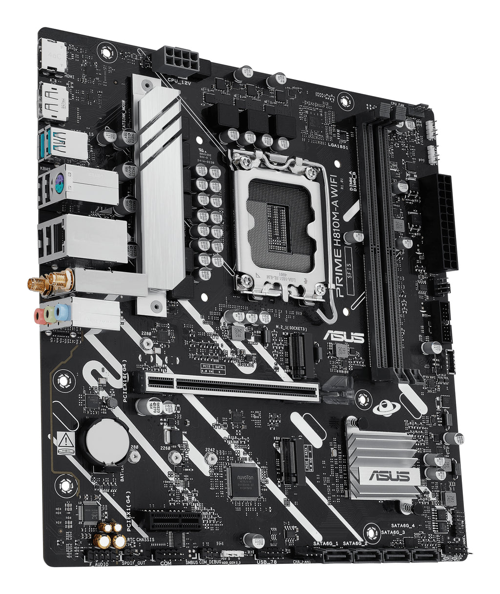 ASUS PRIME H810M-A WIFI Intel H810 LGA 1851 (Socket V1) micro ATX (4)