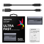 ADATA SE880 500 GB USB Tipo C 3.2 Gen 2 (3.1 Gen 2) Wifi Gris (8)