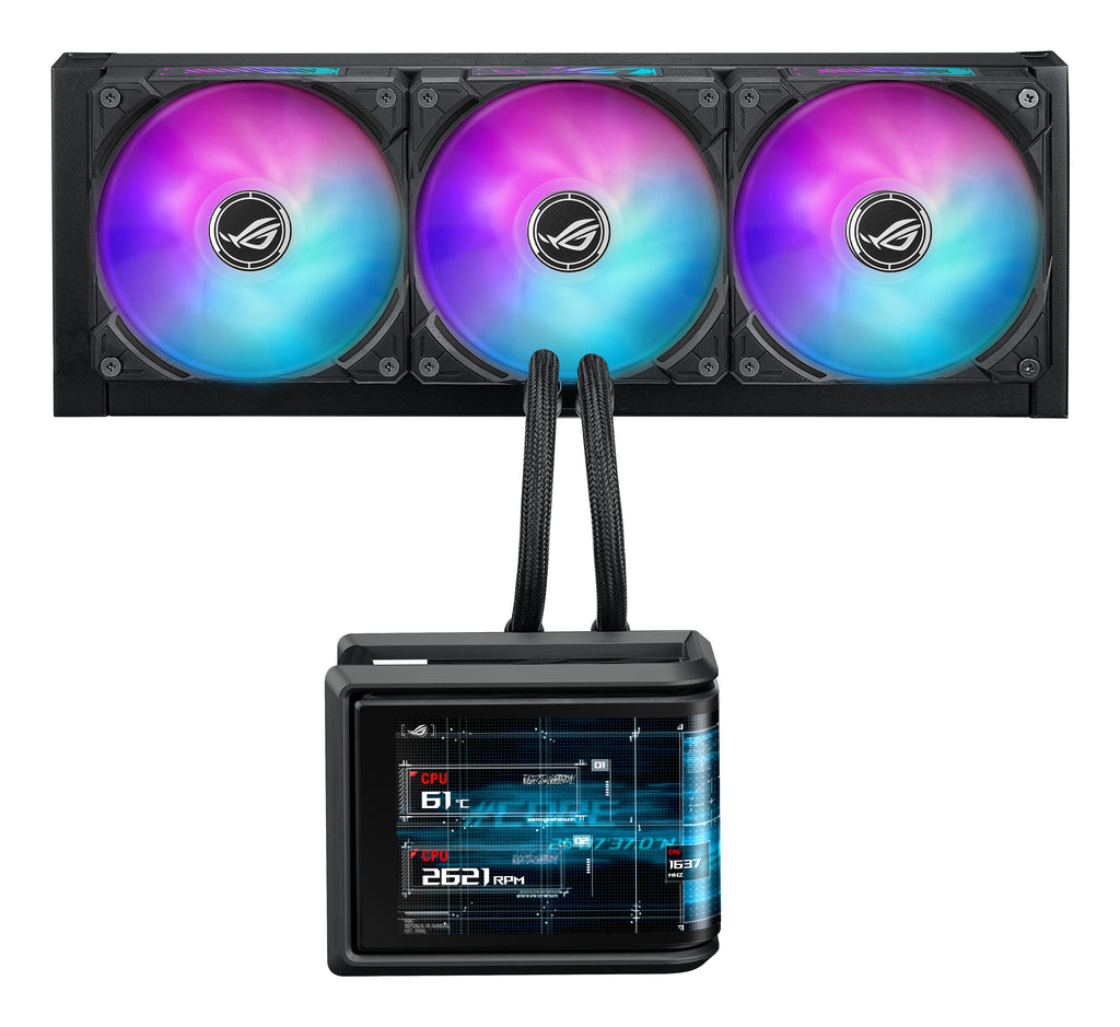 ASUS ROG Ryuo IV SLC 360 ARGB Procesador Sistema de refrigeración líquida todo en uno 12 cm Negro (6)