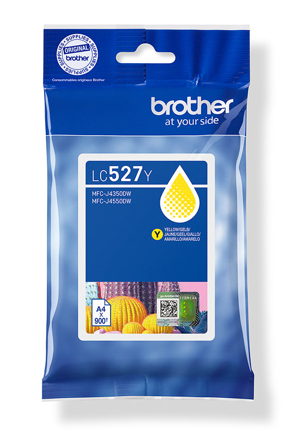 Brother LC-527Y cartucho de tinta 1 pieza(s) Original Amarillo (2)