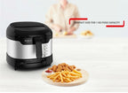 Tefal Uno FF215D Sencillo 1,8 L Independiente 1600 W Freidora Negro, Acero inoxidable (5)