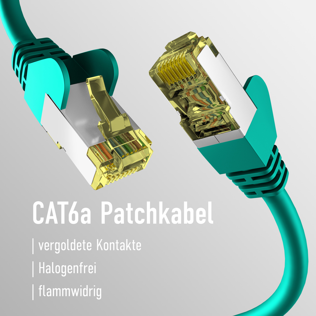 EFB Elektronik EC020200079 networking cable Green 2 m Cat6a S/FTP