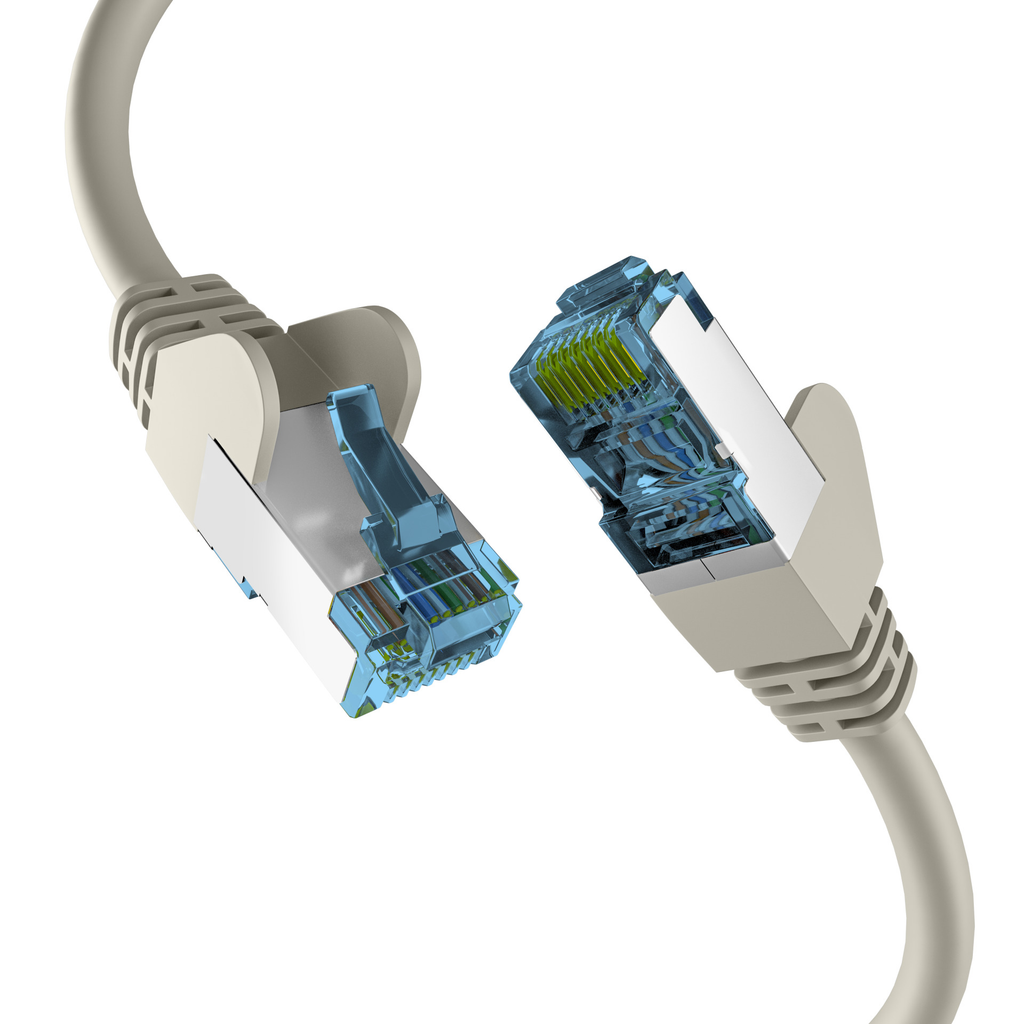 EFB Elektronik EC020200118 cable red Gris 0.25m Cat7 S/FTP Redondo