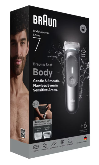Braun Series 7 BG7550 afeitadora corporal Gris