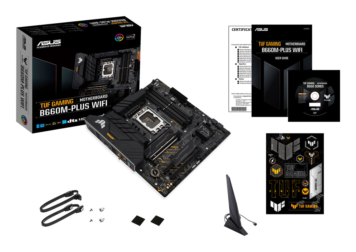 ASUS TUF GAMING B660M-PLUS WIFI Intel B660 LGA 1700 micro ATX (8)