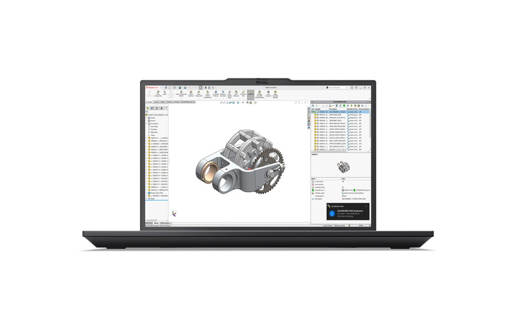 Lenovo ThinkPad P16v Gen 3 (Intel) Intel Core Ultra 9 285H Estación de trabajo móvil 40,6 cm (16") Pantalla táctil WQUXGA 64 GB DDR5-SDRAM 2 TB SSD NVIDIA RTX PRO 2000 Blackwell Wi-Fi 7 (802.11be) Windows 11 Pro Negro Español (4)