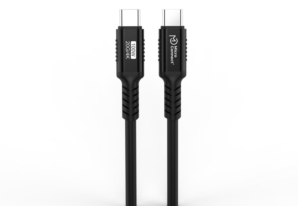 Microconnect MC-USB4-CC20LQ-4 cable USB USB4 Gen 3x2 4 m USB C 100 W Negro (3)