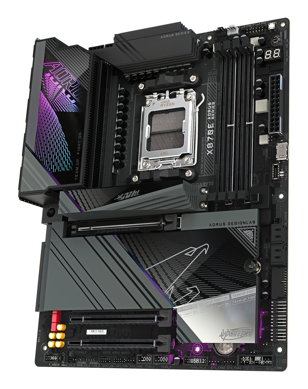 GIGABYTE X870E AORUS MASTER placa base AMD X870 Zócalo AM5 ATX (5)
