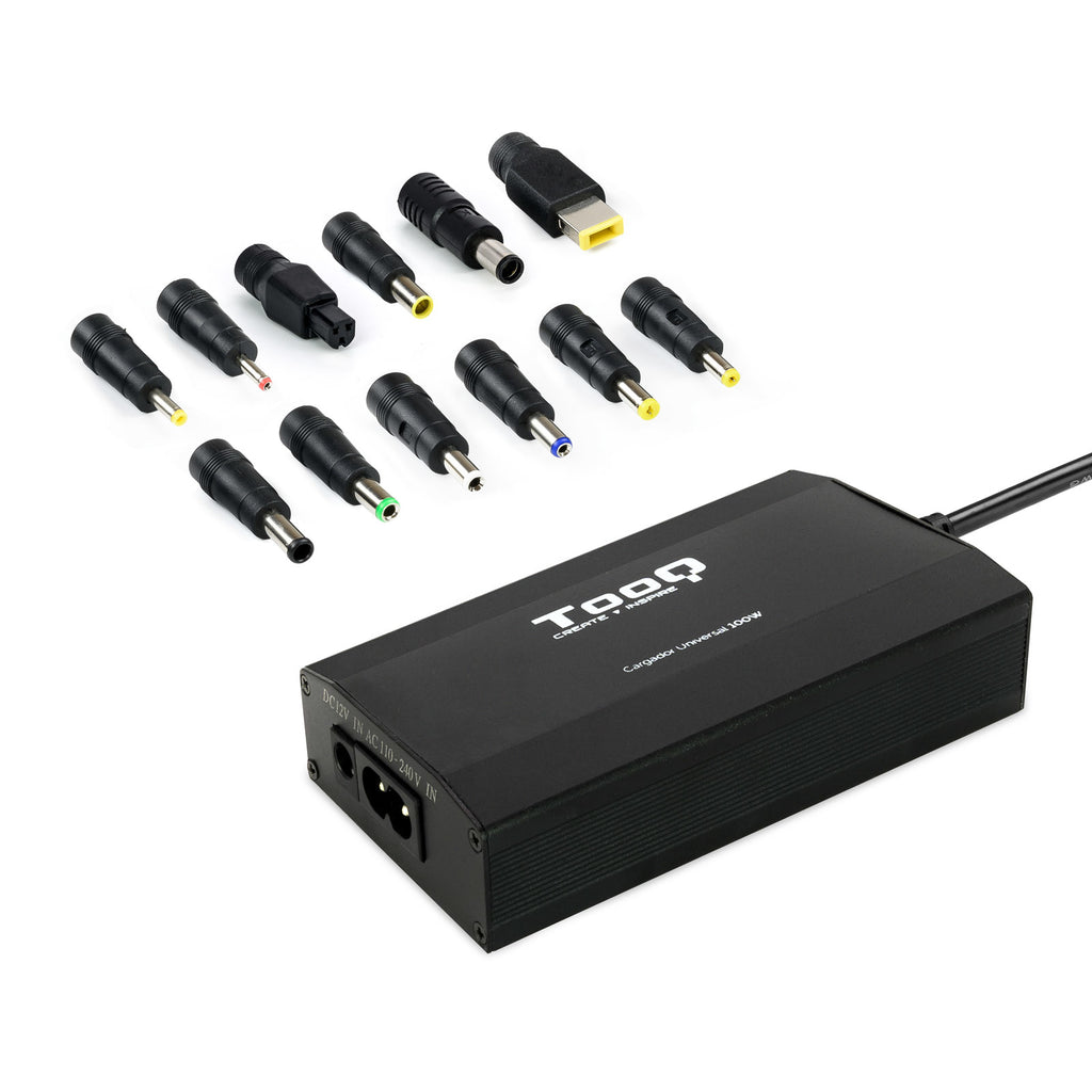TooQ TQLC-100BS01M adaptador e inversor de corriente Auto/Interior Negro (2)