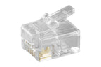 Microconnect KON502-10R conector RJ-12 6P6C Transparente (2)