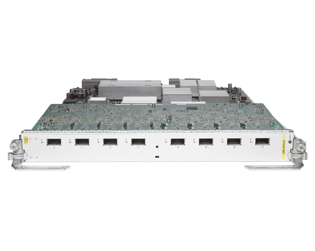 Cisco Tarjeta de línea DX 10GE 8 puertos A9K-8T/4-B-RFB Reacondicionado (2)