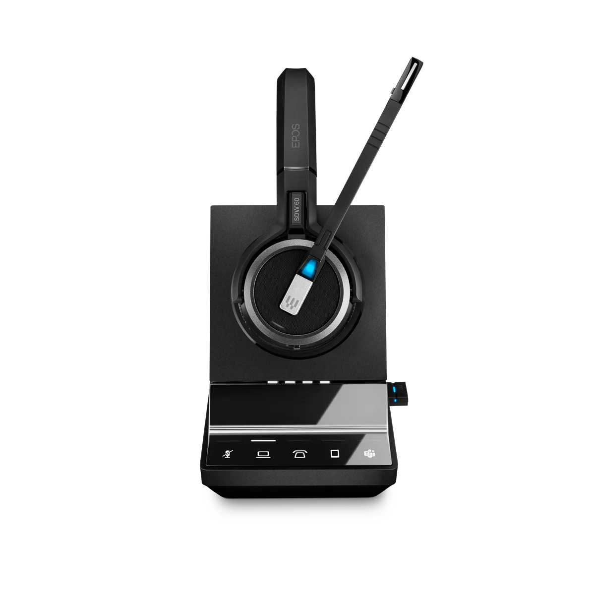 Epos 1001039 - Sistema de auriculares, en oreja, DECT, inalámbrico, cableado
