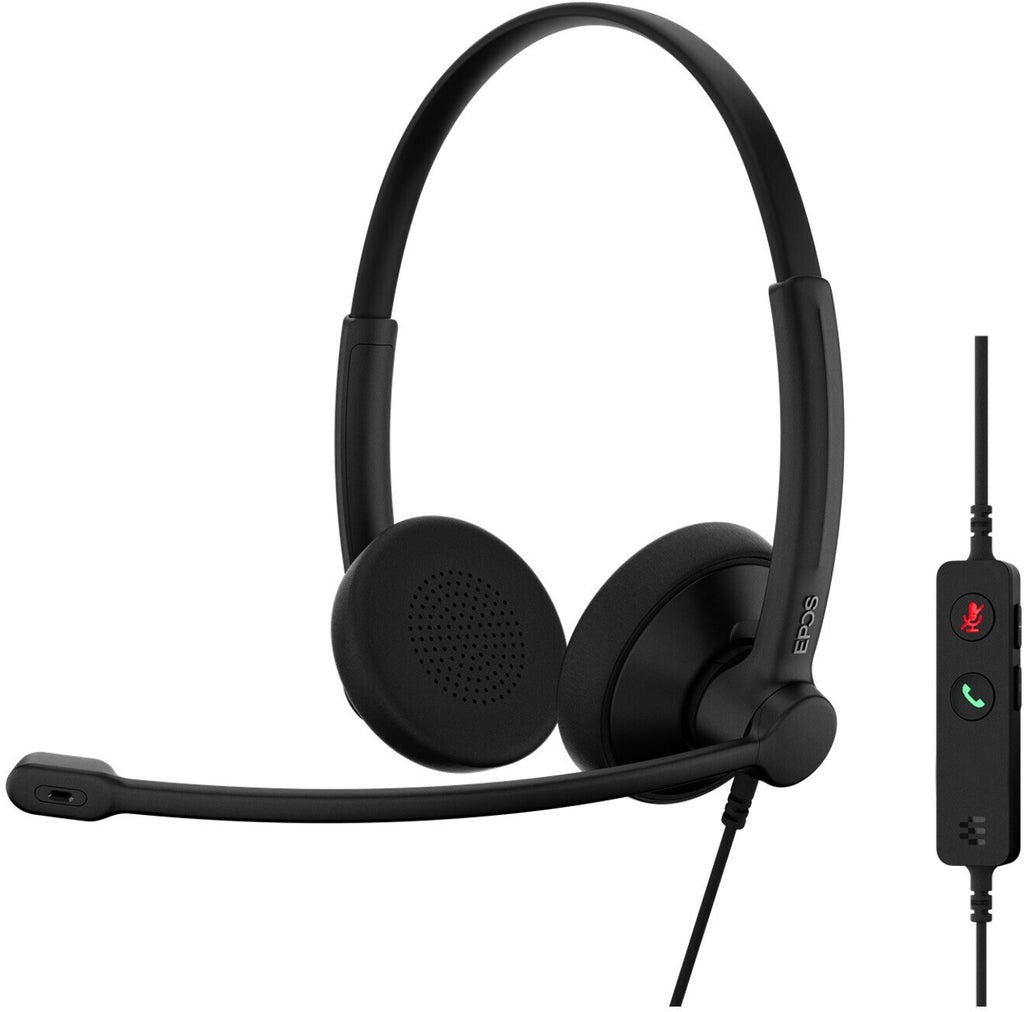 EPOS Impact 100 UC auriculares estéreo USB-C+A