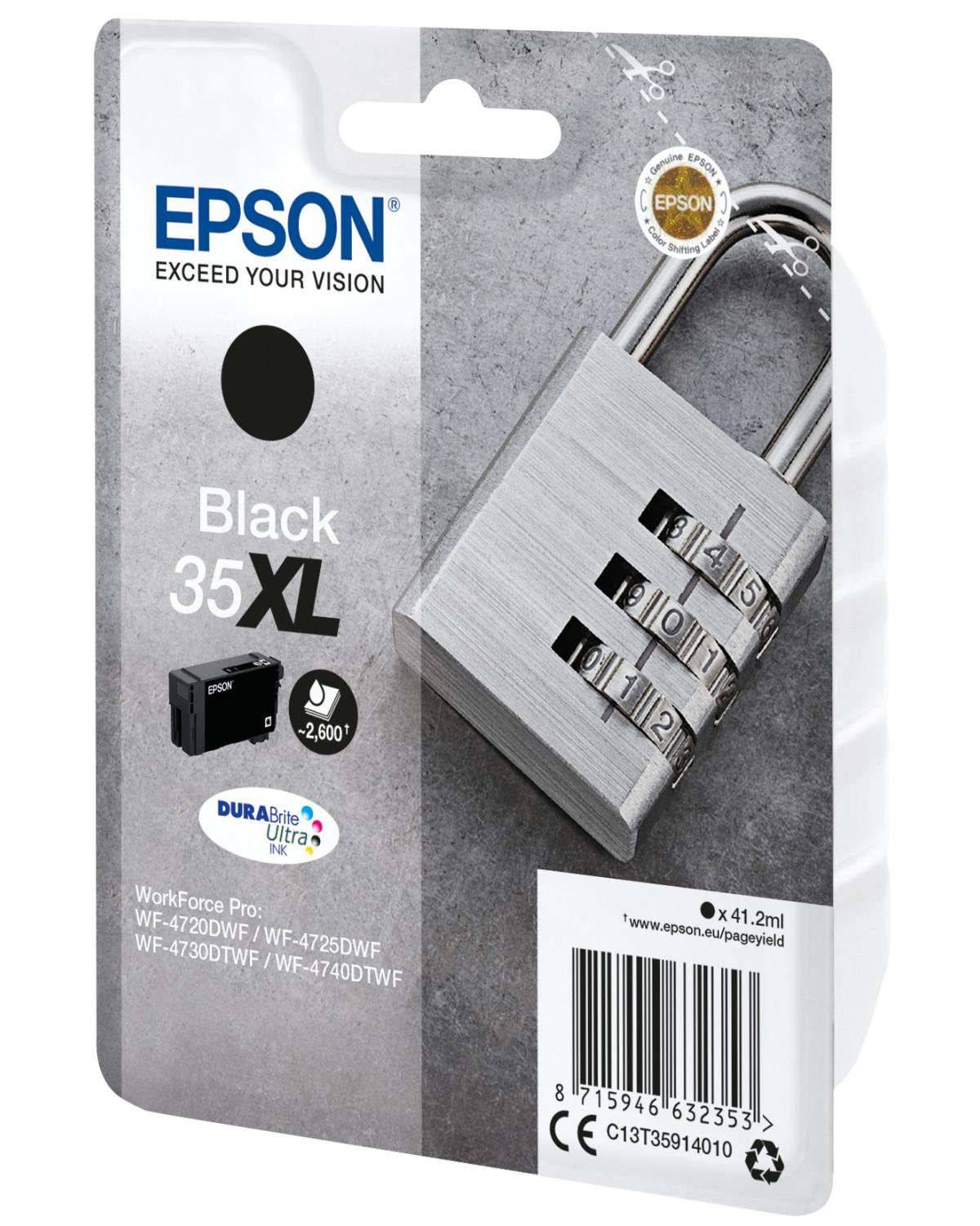 Epson C13T35914020 - 41.2 ml, XL, negro, original