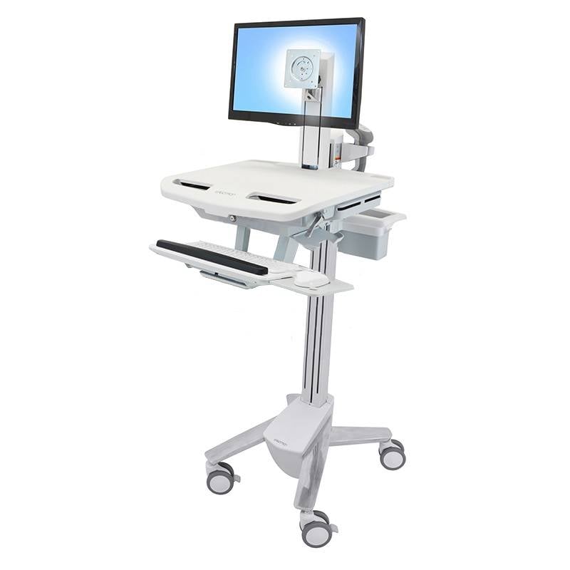 Ergotron SV41-6300-0 - Carrito, para pantalla LCD / equipo PC, médico, plástico (2)