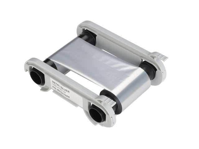 Evolis colour ribbon (monochrome), silver