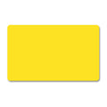 Evolis plastic card, 100 pcs., yellow