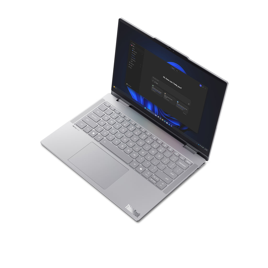 Lenovo ThinkBook 14 2-in-1 G6 IPL Copilot+ PC Intel Core Ultra 5 325 Híbrido (2-en-1) 35,6 cm (14") Pantalla táctil WUXGA 16 GB DDR5-SDRAM 512 GB SSD Wi-Fi 7 (802.11be) Windows 11 Pro Gris Alemán (4)