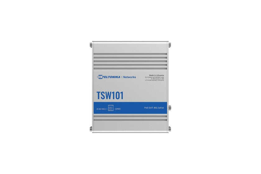 Teltonika TSW101 Gigabit Ethernet Power over Ethernet Metallic