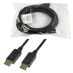 LogiLink CV0076 cable DisplayPort 7,5 m Negro (7)