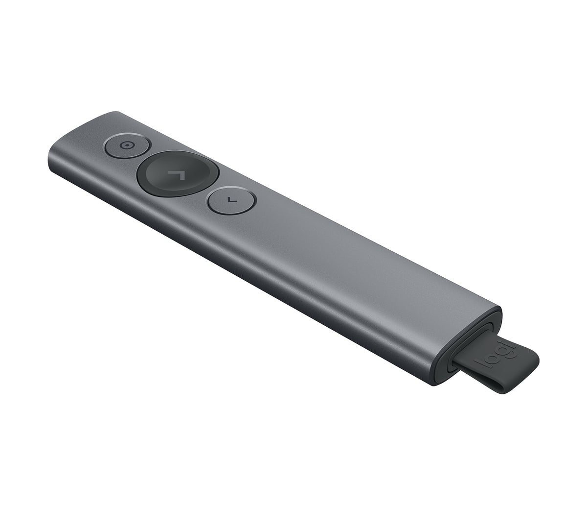 Logitech Spotlight apuntador inalámbricos Bluetooth/RF Gris (2)