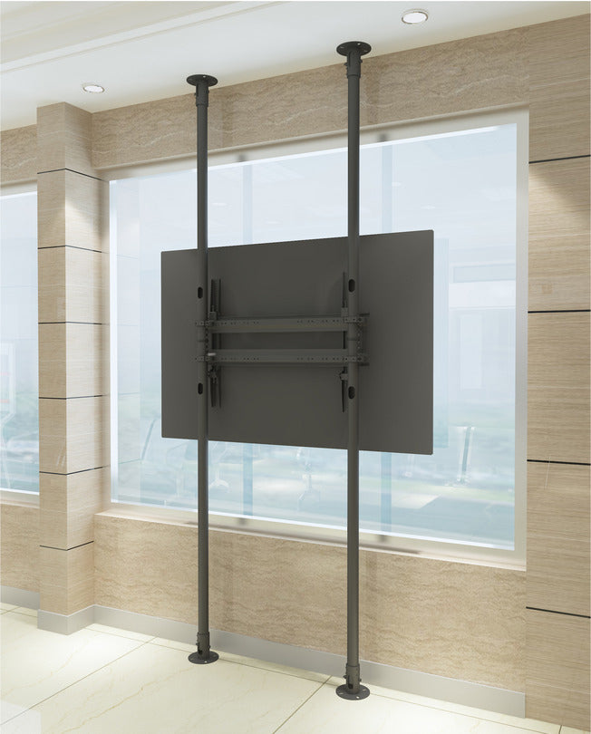 Multibrackets 7932 soporte para pantalla de señalización 2,54 m (100") Negro (8)
