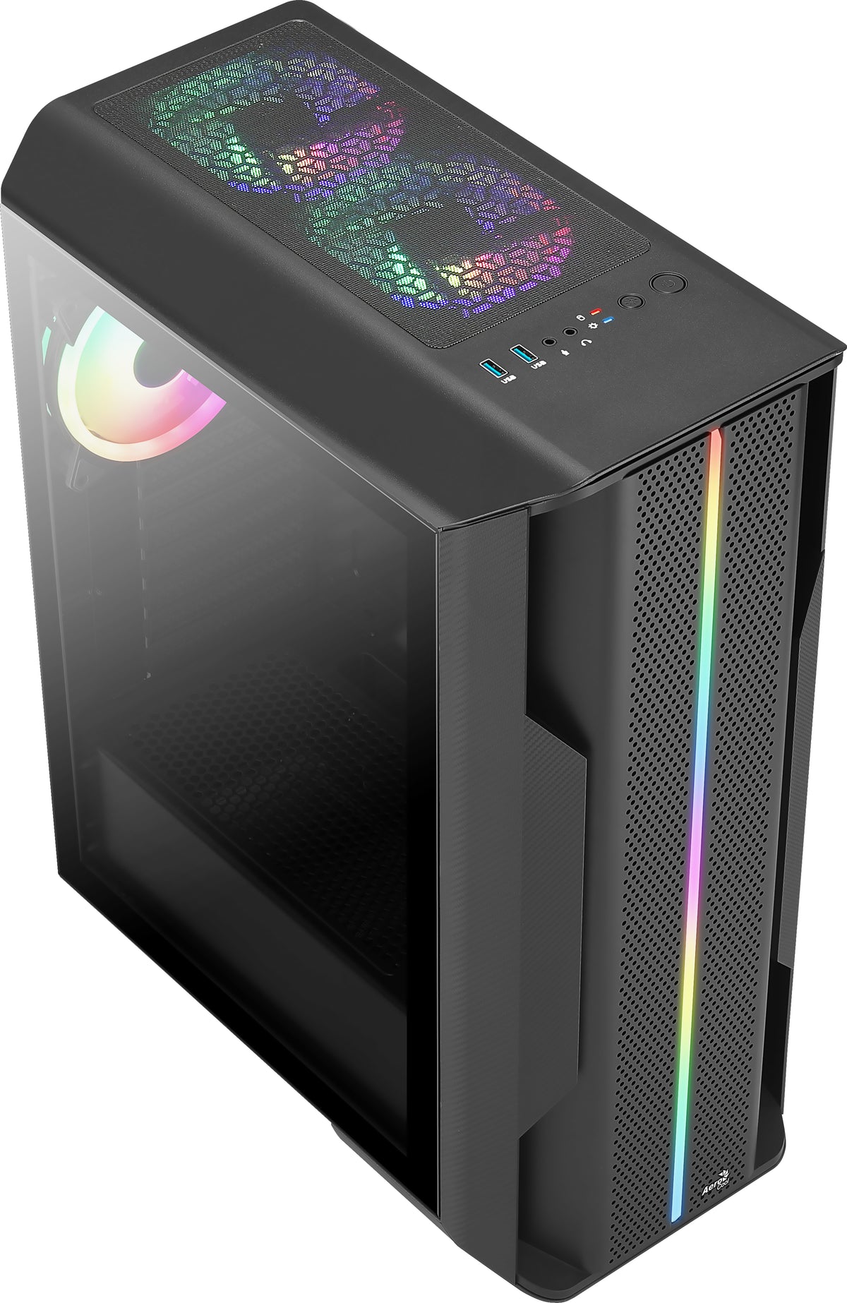Aerocool Splinter Duo Midi Tower Negro