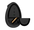 Logitech Lift Vertical Ergonomic for Business ratón Oficina Izquierda RF Wireless + Bluetooth Óptico 4000 DPI (7)