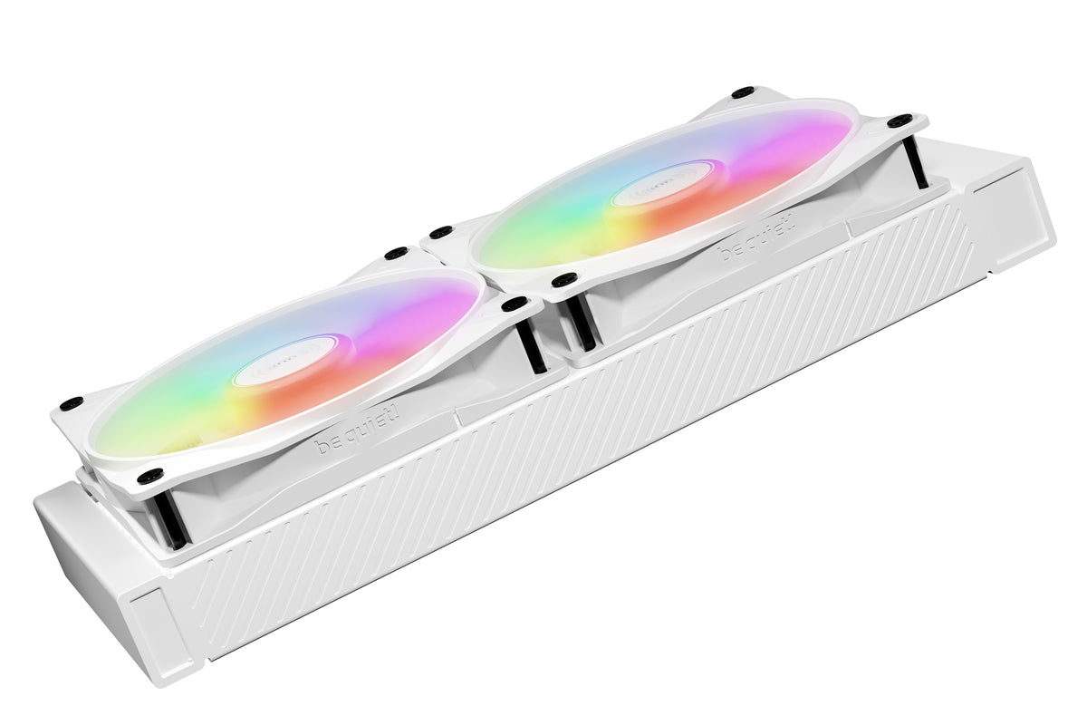 be quiet! LIGHT WINGS LX 140mm PWM High Speed 3-Pack White Carcasa del ordenador Ventilador 14 cm Blanco 3 pieza(s) (3)