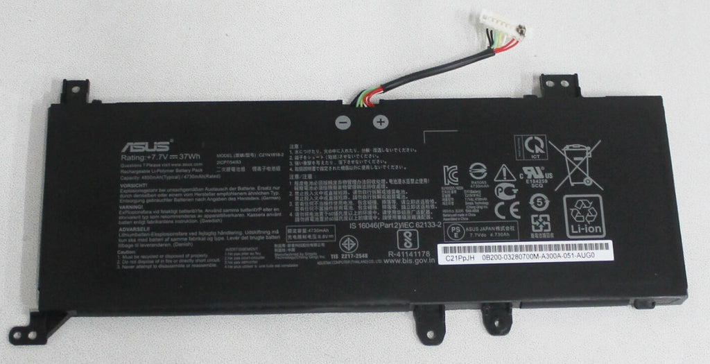 ASUS 0B200-03280700 refacción para laptop Batería (2)