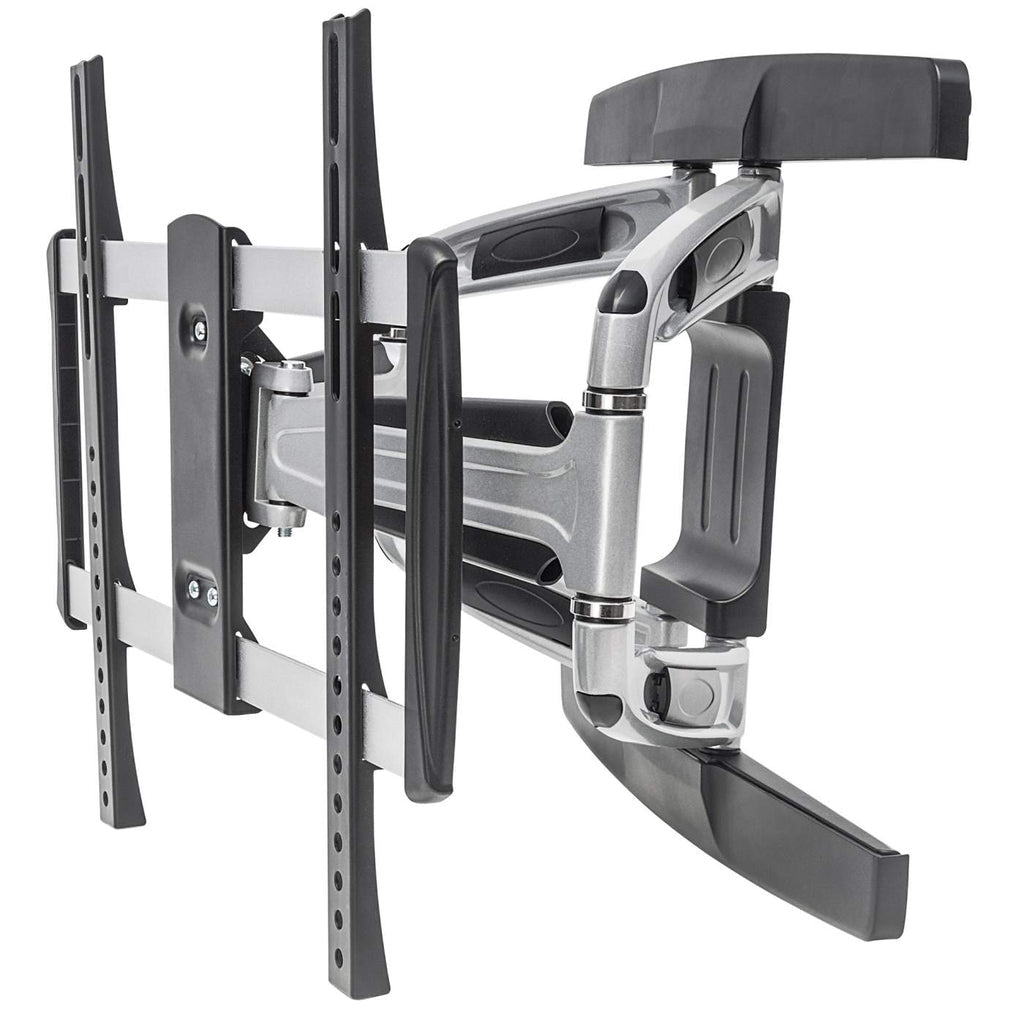Manhattan 461306 soporte para TV 55" Negro, Plata
