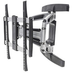 Manhattan 461306 soporte para TV 55" Negro, Plata