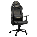 COUGAR CGR-EXP-ROB Silla para videojuegos de PC Asiento acolchado tapizado Negro, Oro (3)
