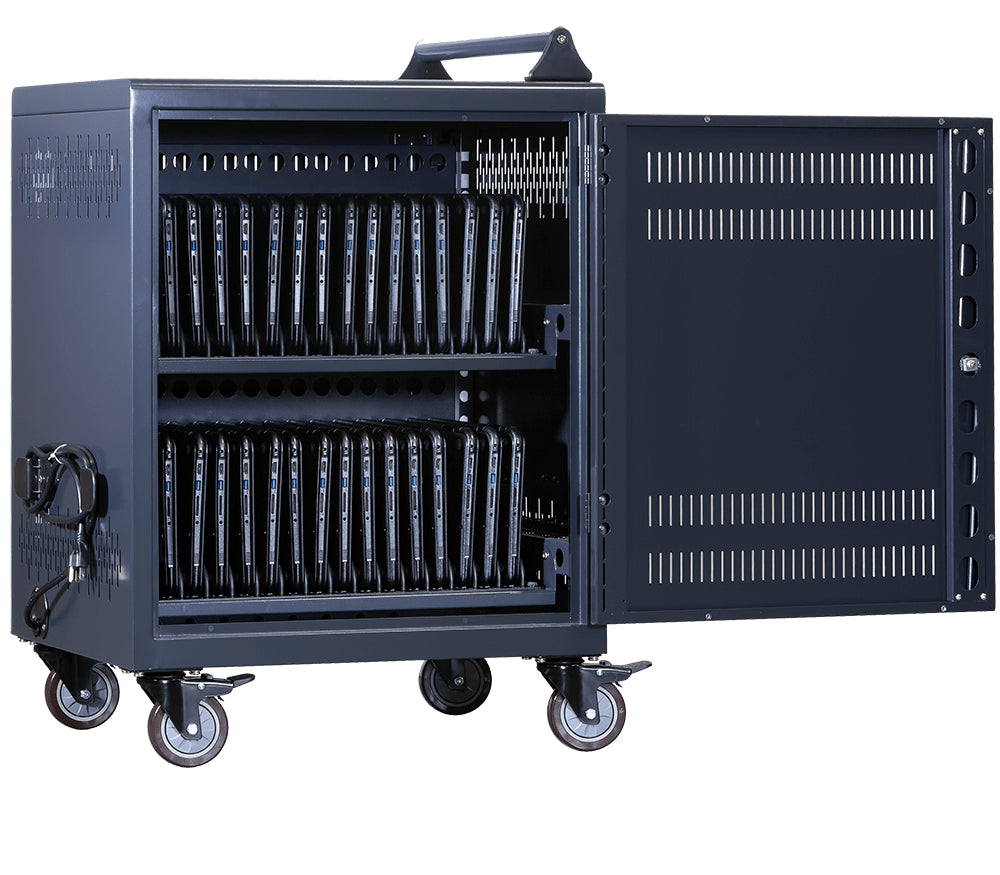 Power Technologies LITE Series AC-30 Carro de gestión y carga para dispositivos