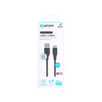 eSTUFF ES605280 cable USB USB 2.0 2 m USB C USB A 60 W Negro (3)