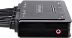 Startech C2-DH46-UA2-CBL-KVM - 4K 60Hz, Conmutador KVM / audio / USB, compacto (4)