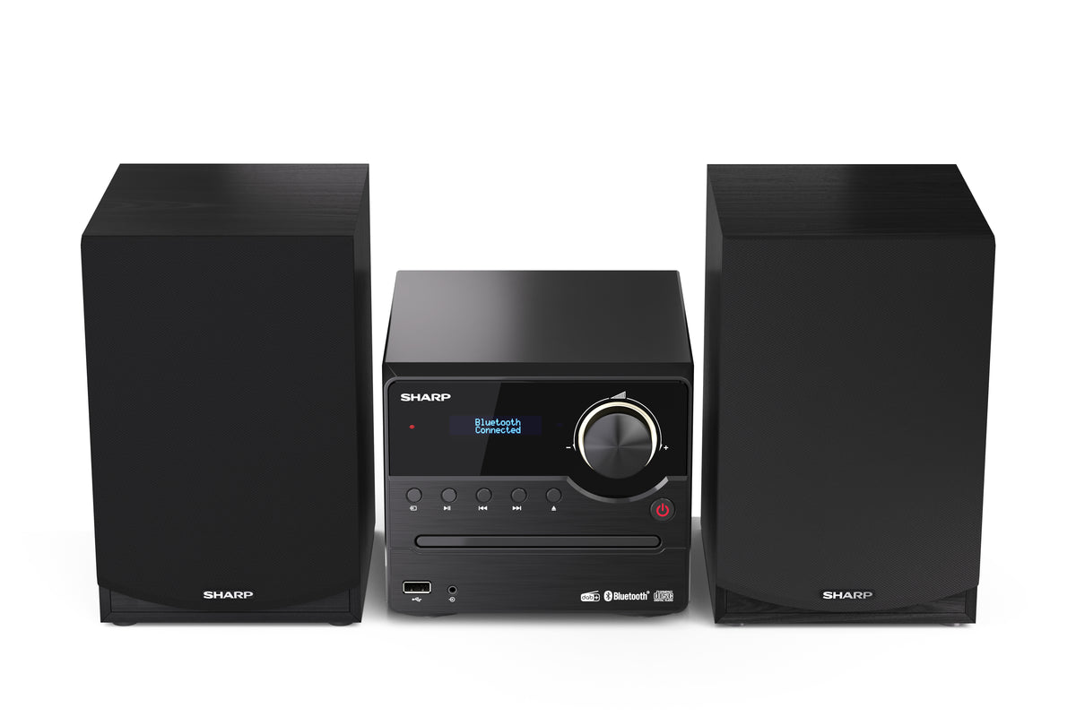 Sharp XL-B517D Microcadena de música para uso doméstico 45 W Negro (8)