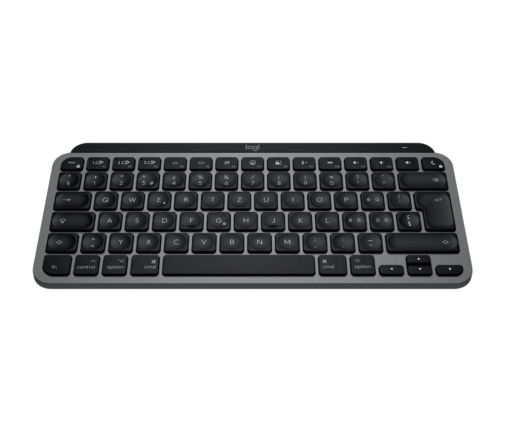 Logitech MX Keys Mini For Mac teclado Hogar / Oficina Bluetooth QWERTZ Suizo Negro, Gris (3)