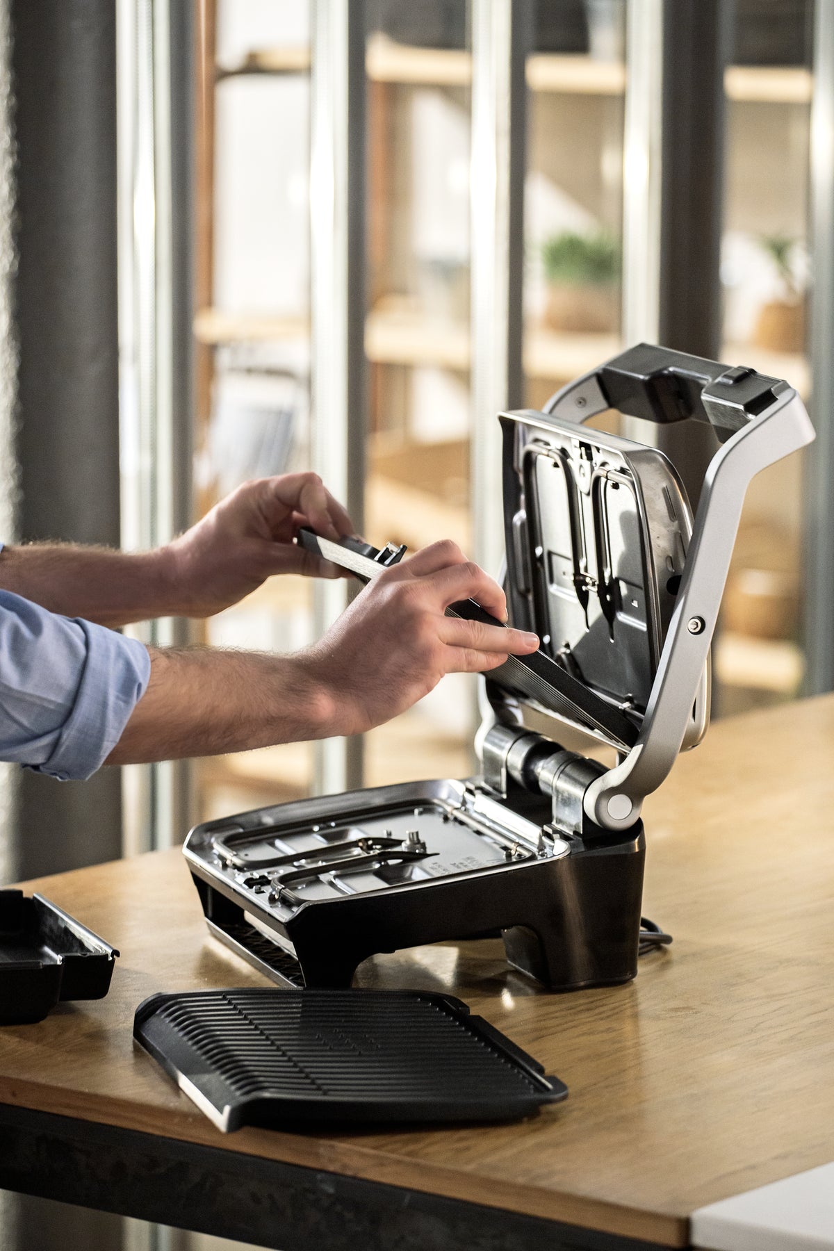 Tefal OptiGrill Elite GC750D parrilla eléctrica de contacto (7)