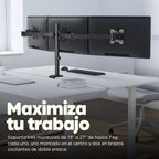 Manhattan 461658 soporte para monitor 68,6 cm (27") Escritorio (8)