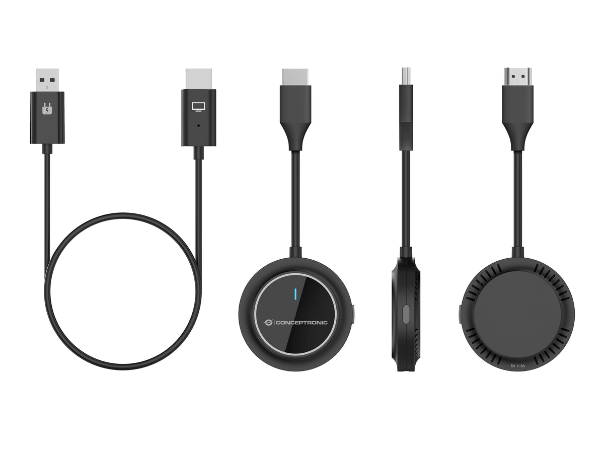 Conceptronic ATHERIC02B adaptador de pantalla inalámbrico HDMI/USB Full HD Mochila (2)