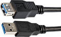 Startech USB3SEXT2MBK - USB A Macho a Hembra, Cable alargador USB, USB Tipo
