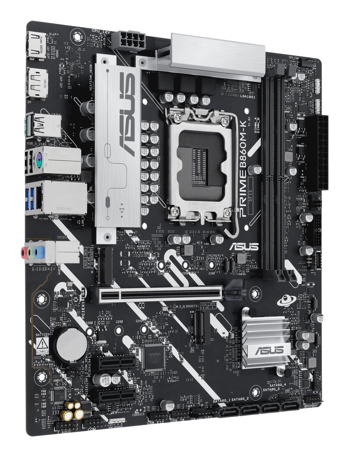 ASUS PRIME B860M-K Intel B860 LGA 1851 (Socket V1) micro ATX (3)