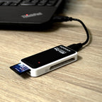 Axagon CRE-X1 lector de tarjeta USB 2.0 Negro, Blanco (6)