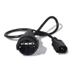 APC AP9880 cable de transmisión Negro 0,6 m IEC C14 CEE7/7 (4)