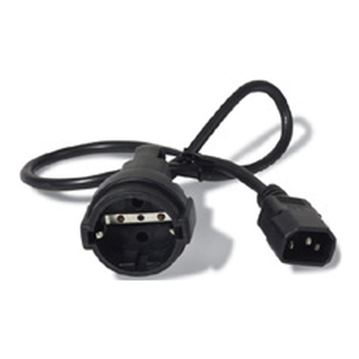 APC AP9880 cable de transmisión Negro 0,6 m IEC C14 CEE7/7 (4)