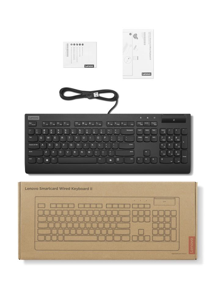 Lenovo 4Y41R64709 teclado Hogar / Oficina USB Francés, Alemán Negro (5)