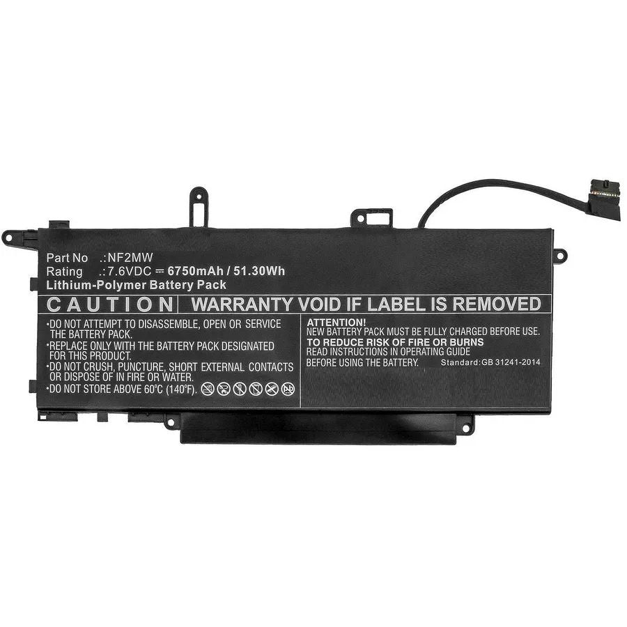 CoreParts MBXDE-BA0227 refacción para laptop Batería (2)